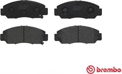 Brembo P 28 047 - Juego de pastillas de freno parts5.com