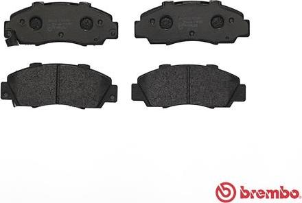 Brembo P 28 026 - Sada brzdových destiček, kotoučová brzda parts5.com