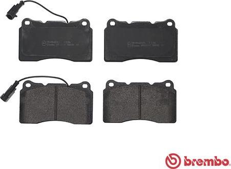 Brembo P 23 154 - Juego de pastillas de freno parts5.com