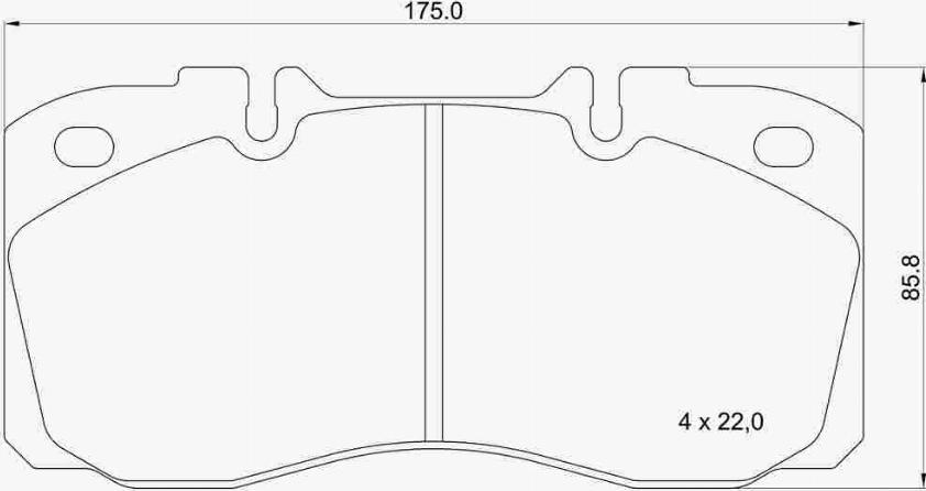 Brembo P A6 031 - Set placute frana,frana disc parts5.com