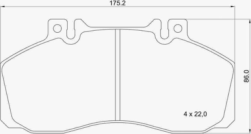 Brembo P B4 007 - Set placute frana,frana disc parts5.com