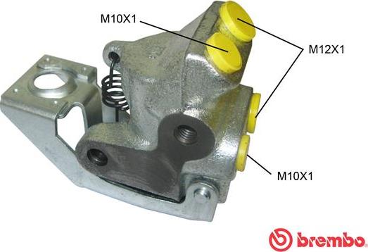 Brembo R 61 009 - Regulator sile kočenja parts5.com