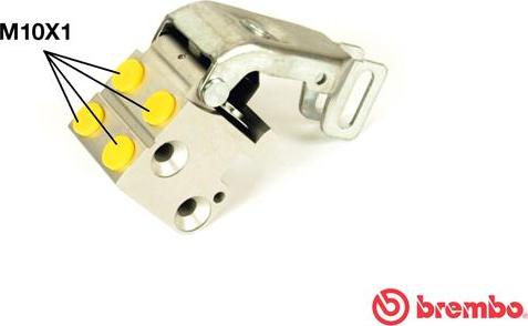 Brembo R 85 007 - Brake Power Regulator parts5.com