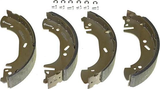 Brembo S 59 518 - Jeu de mâchoires de frein parts5.com