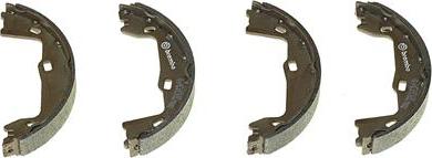 Brembo S 59 521 - Juego de zapatas de frenos, freno de estacionamiento parts5.com