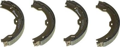 Brembo S 50 519 - Fékpofakészlet, rögzítőfék parts5.com