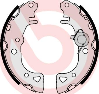 Brembo S 61 516 - Brake Shoe Set parts5.com