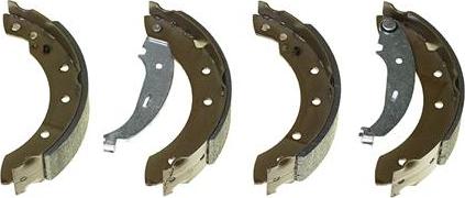 Brembo S 61 520 - Σετ σιαγόνων φρένων parts5.com