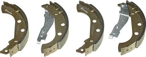 Brembo S 61 521 - Zestaw szczęk hamulcowych parts5.com