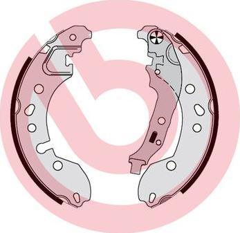 Brembo S 68 548 - Bremsbackensatz parts5.com