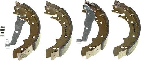 Brembo S 68 511 - Комплект тормозных колодок, барабанные parts5.com