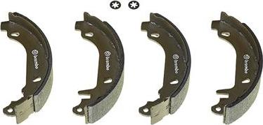 Brembo S 68 520 - Fékpofakészlet parts5.com