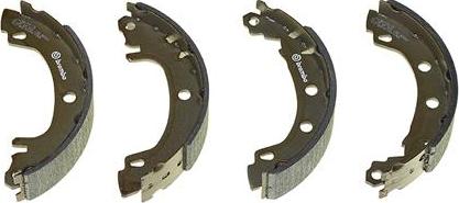 Brembo S 68 522 - Garnitura zavorne celjusti parts5.com