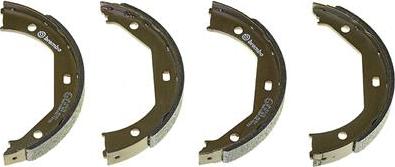 Brembo S 06 509 - Juego de zapatas de frenos, freno de estacionamiento parts5.com