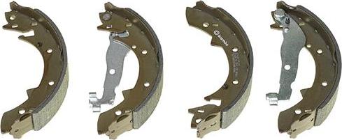 Brembo S 06 504 - Комплект тормозных колодок, барабанные parts5.com