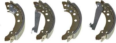 Brembo S 85 507 - Sada brzdových čeľustí parts5.com