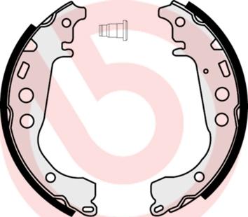 Brembo S 83 508 - Sada brzdových čeľustí parts5.com