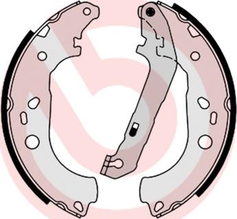 Brembo S 24 534 - Brake Shoe Set parts5.com