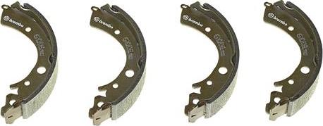 Brembo S 28 506 - Σετ σιαγόνων φρένων parts5.com