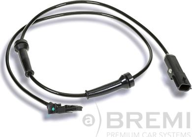 Bremi 50282 - Czujnik, prędkość obrotowa koła parts5.com