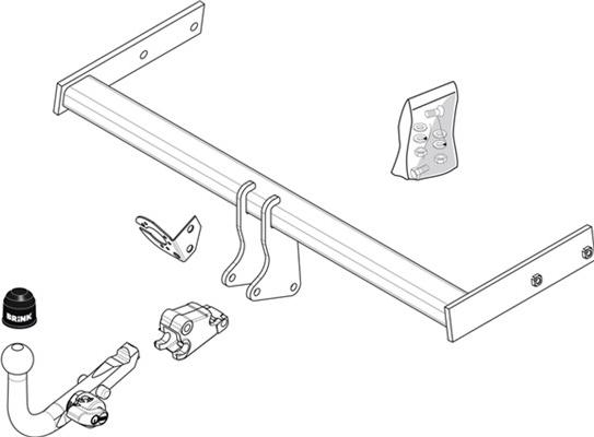 Brink 492900 - Trailer Hitch parts5.com