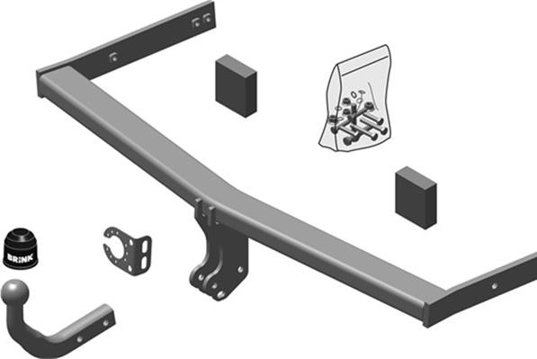 Brink 446600 - Trailer Hitch parts5.com