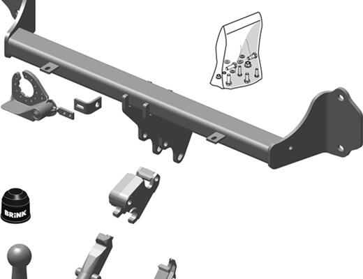 Brink 554500 - Trailer Hitch parts5.com