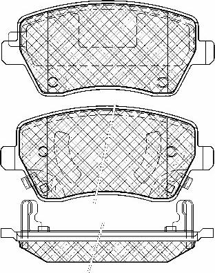 QUARO QP4769 - Brake Pad Set, disc brake parts5.com