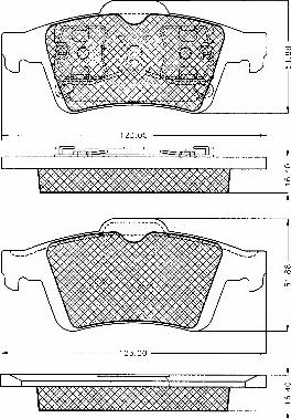 Holden 93 172 190 - Set placute frana,frana disc parts5.com