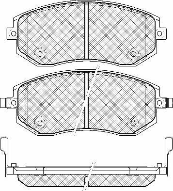 AISIN SS692-S - Set placute frana,frana disc parts5.com