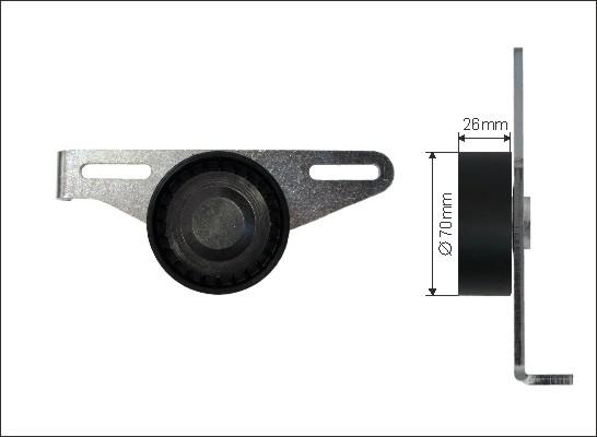 Caffaro 48-00 - Riemenspanner, Keilrippenriemen parts5.com