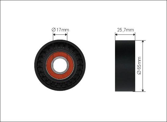 Caffaro 500342 - Seade / juhtrull,soonrihm parts5.com