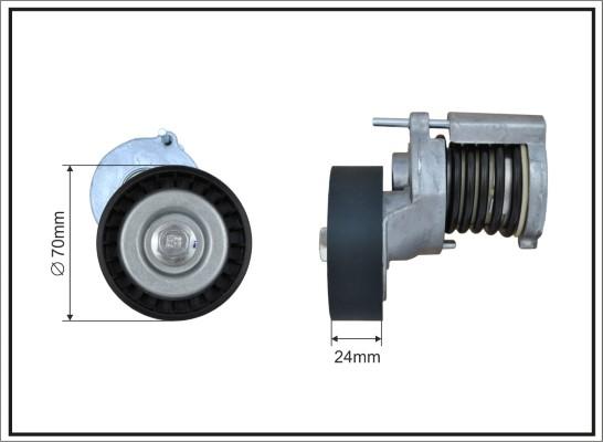 Caffaro 500251SP - Szíjfeszítő, hosszbordás szíj parts5.com