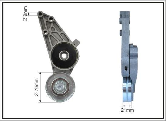 Caffaro 117000SP - Napinák rebrovaného klinového remeňa parts5.com