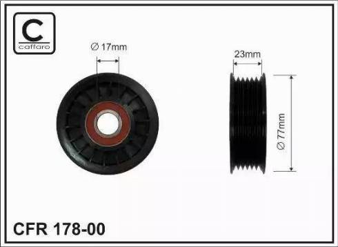 KRAFT AUTOMOTIVE 1222026 - Паразитна / водеща ролка, пистов ремък parts5.com