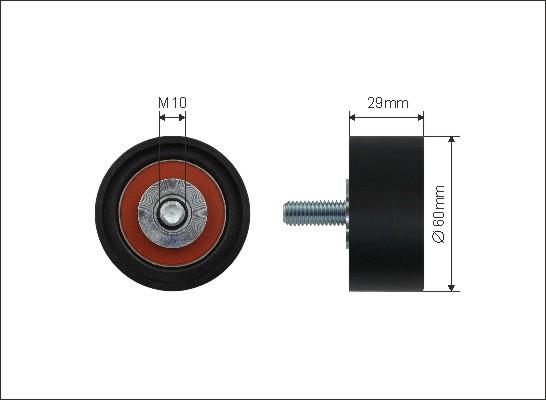 Caffaro 33-50 - Seade / juhtrull,hammasrihm parts5.com