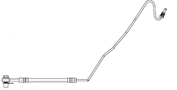 CEF 514513 - Tubo flexible de frenos parts5.com