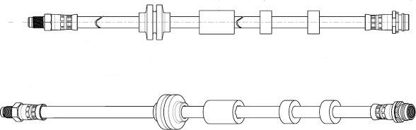 CEF 514615 - Kočno crijevo parts5.com