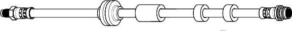 CEF 514617 - Flexible de frein parts5.com