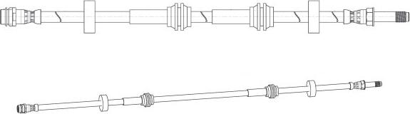 CEF 514824 - Спирачен маркуч parts5.com