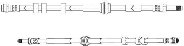 CEF 514741 - Fékcső parts5.com