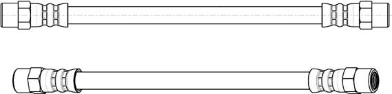 CEF 510014 - Ελαστικός σωλήνας φρένων parts5.com