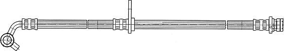 CEF 512569 - Ελαστικός σωλήνας φρένων parts5.com