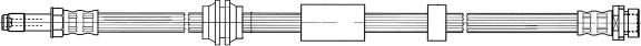 CEF 512318 - Tubo flexible de frenos parts5.com