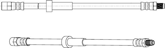 CEF 512779 - Fékcső parts5.com