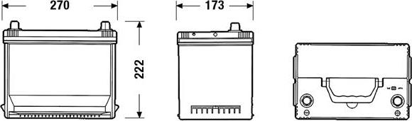 CENTRA CA754 - Starter Battery parts5.com