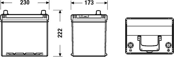 CENTRA CB604 - Baterie de pornire parts5.com