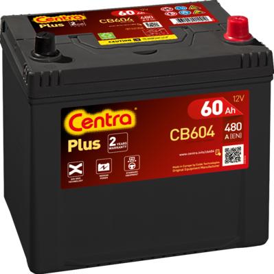 CENTRA CB604 - Indító akkumulátor parts5.com