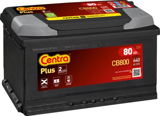 CENTRA CB800 - Стартерная аккумуляторная батарея, АКБ parts5.com