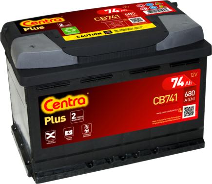CENTRA CB741 - Batería de arranque parts5.com